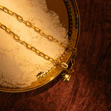Gold-Plated Chain with lover Charm