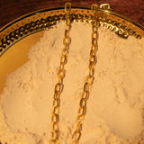 Gold-Plated Chain with lover Charm
