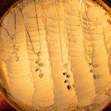 Nature Inspired 925 Silver Pandent with Aquamarine