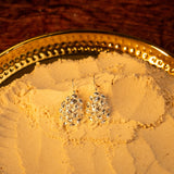 Honeycomb Leaf Earrings