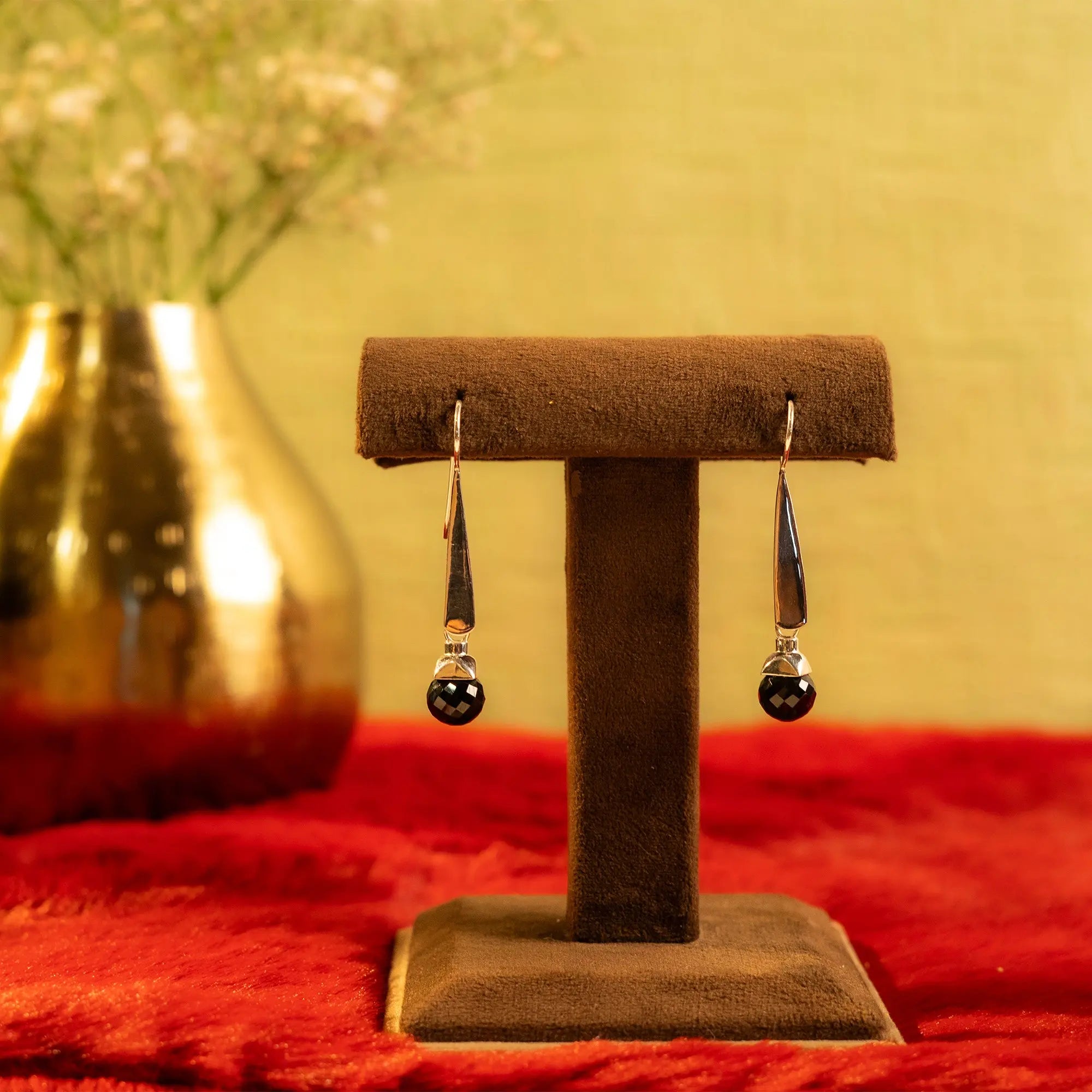 Long Party Earring | Aquamarine