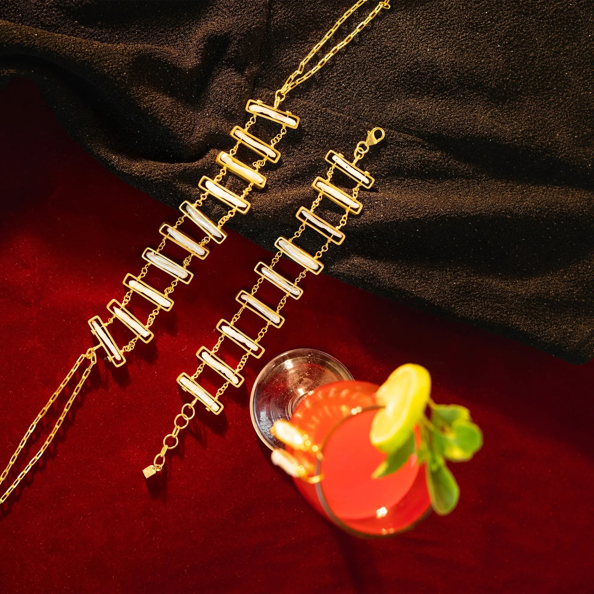 Freshwater Pearl Necklace, Choker and Earring Set