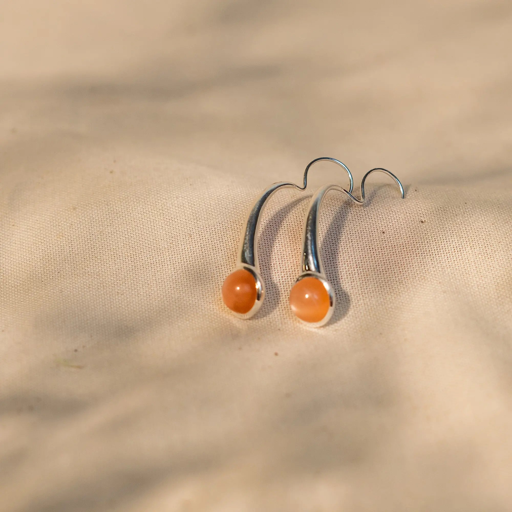 Hanging Fancy Earring | Natural Stone