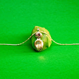 Natural Gemstone Ovel Drop Pandel - Amethyst