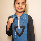 Multi Genstone Long Neckless