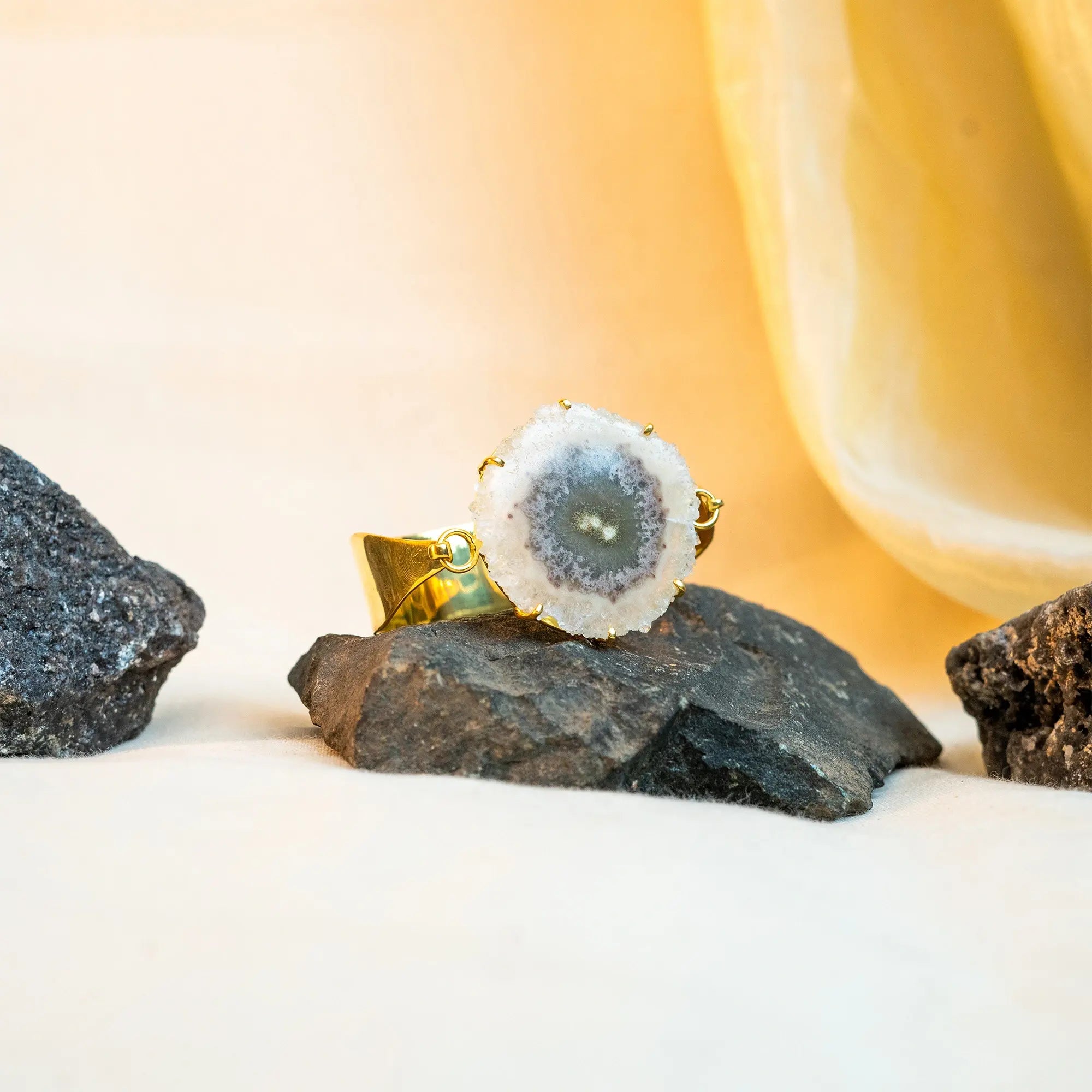 Natural Fossil Stone Bracelet