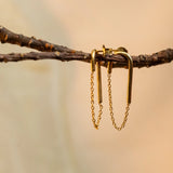Chain Hoop Earring