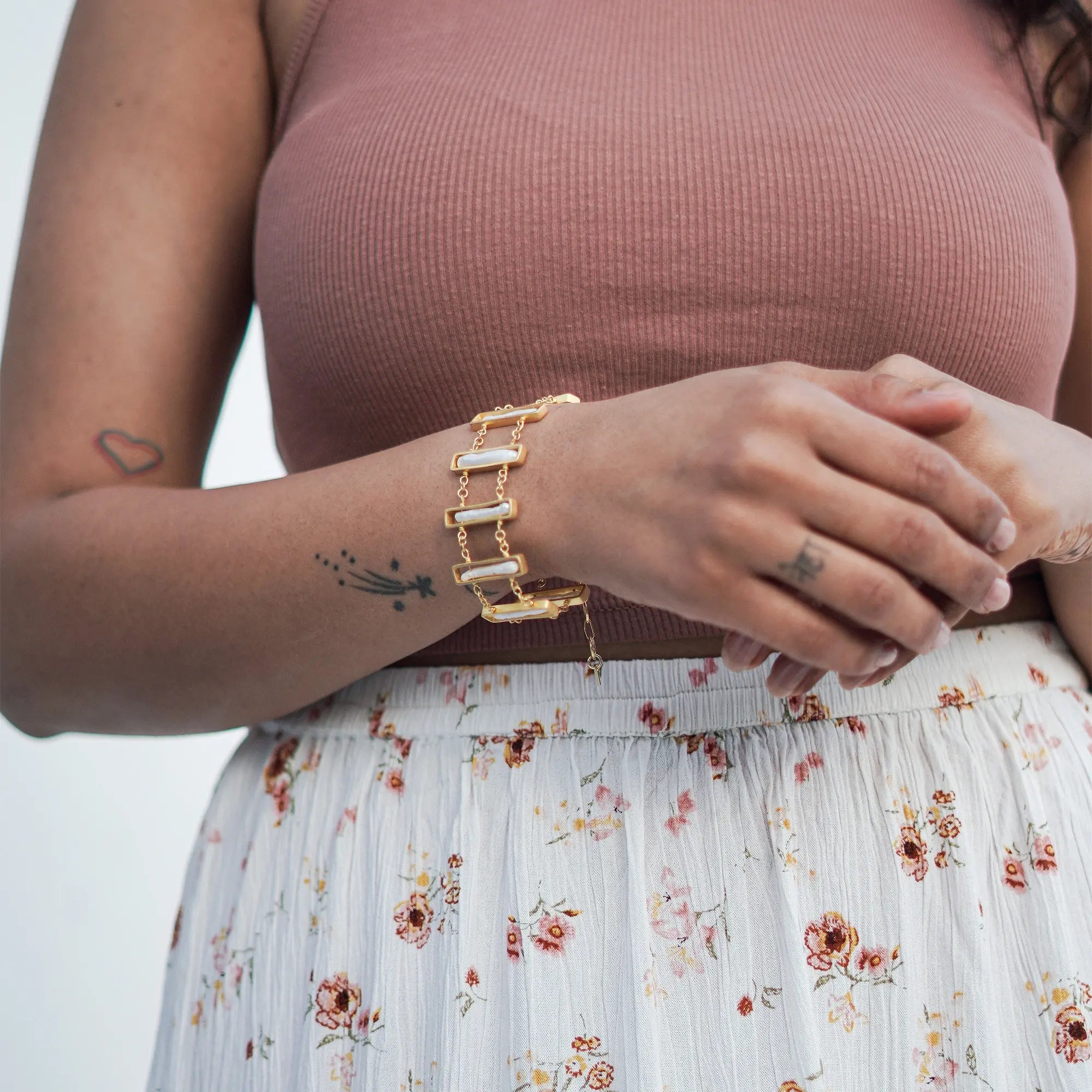 Freshwater Pearl Necklace, Choker and Earring Set