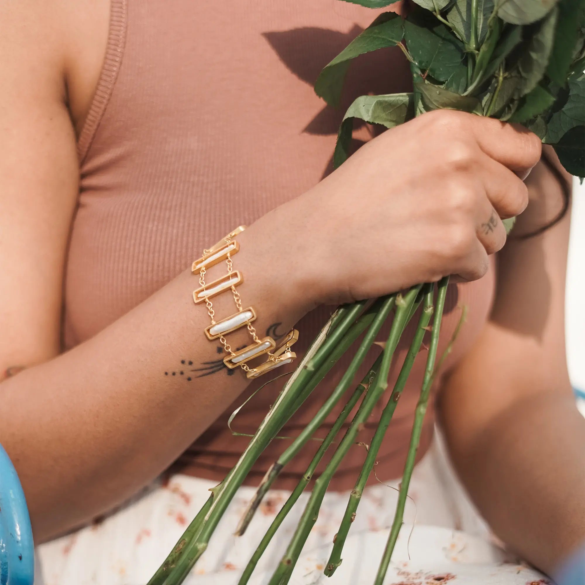 Freshwater Pearl Necklace, Choker and Earring Set