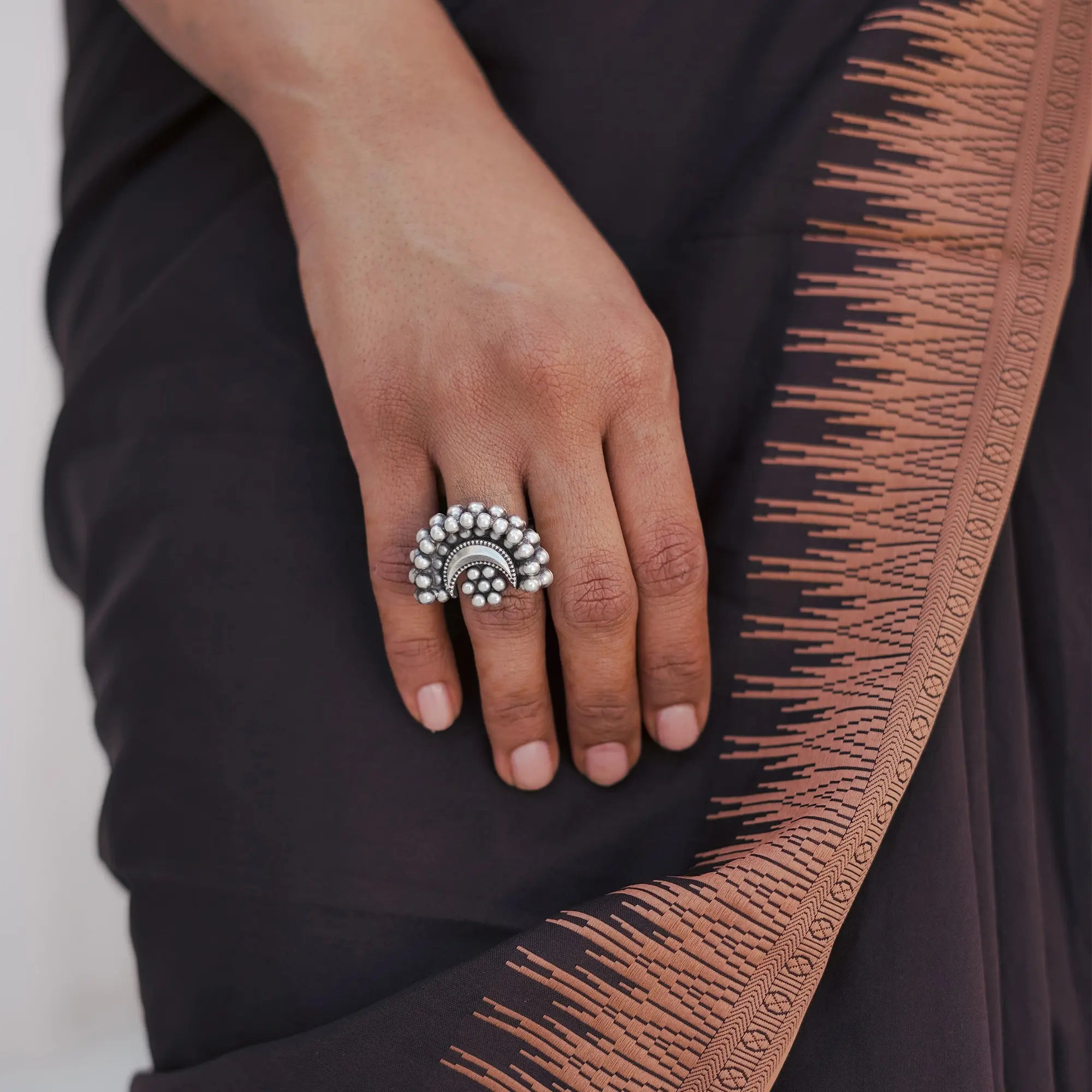 Adjustable Handcrafted Ring