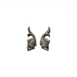 Handcrafted Silver Fish Earrings