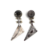 Long Trikona Earrings- Special Edition