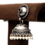 Round Hanging Jumka Earring with Pearl Drops