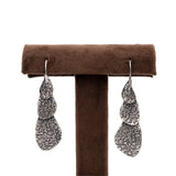 Layered Hanging Leaf Earrings