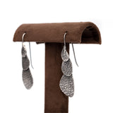 Layered Hanging Leaf Earrings