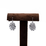 Honeycomb Leaf Earrings