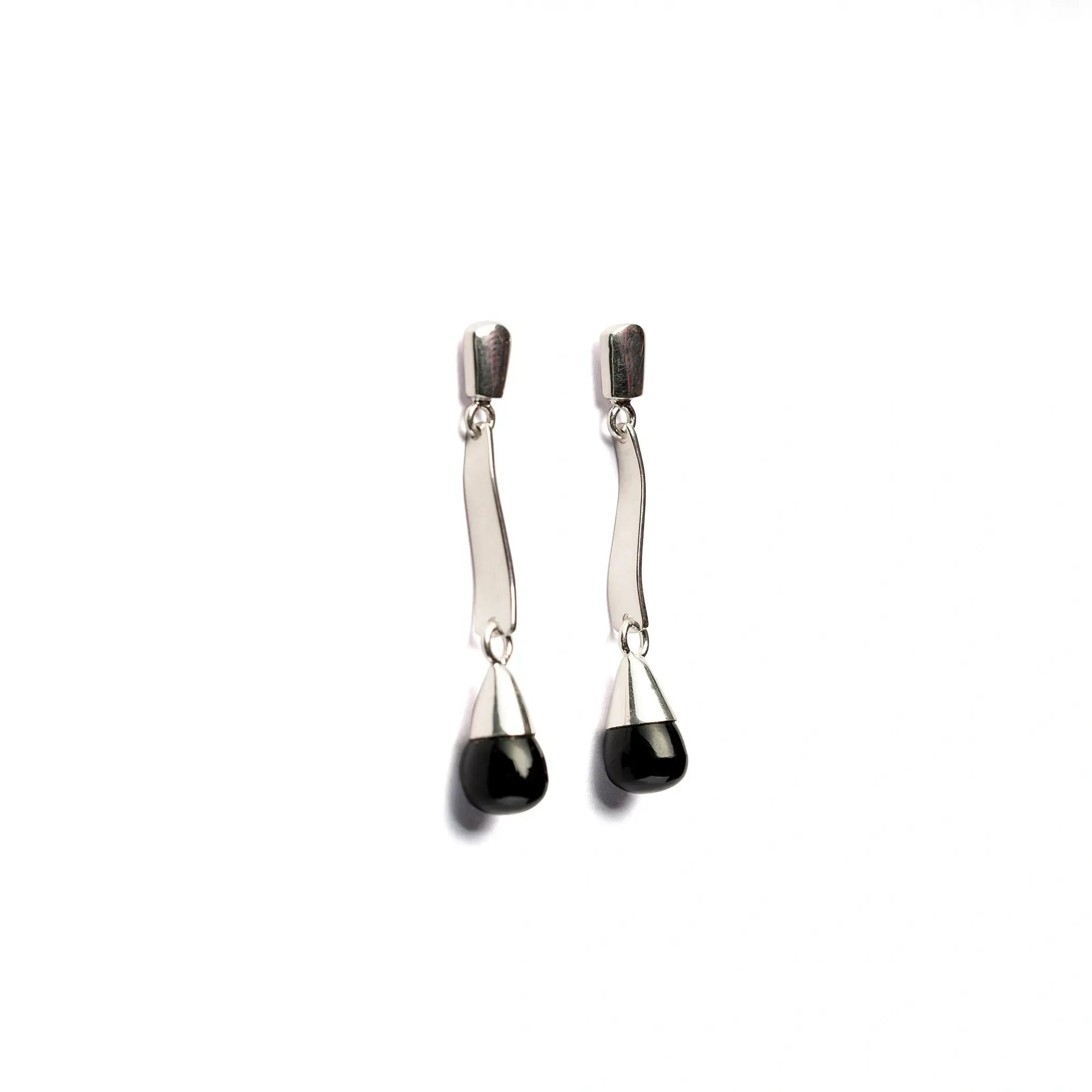 Snake Drop Earring | Freshwater Pearl