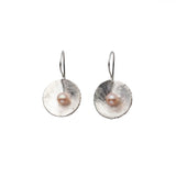 Hanging Pearl Round Earring | Pearl
