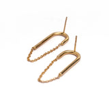 Chain Hoop Earring
