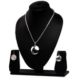 Freshwater Pandel Earring Set with White Pearl