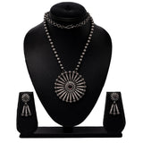 Handcrafted Sun Arrow Necklace Earring Set | Leelankit Special