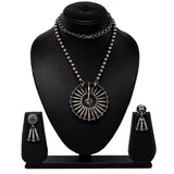 Handcrafted Sun Arrow Necklace Earring Set | Leelankit Special