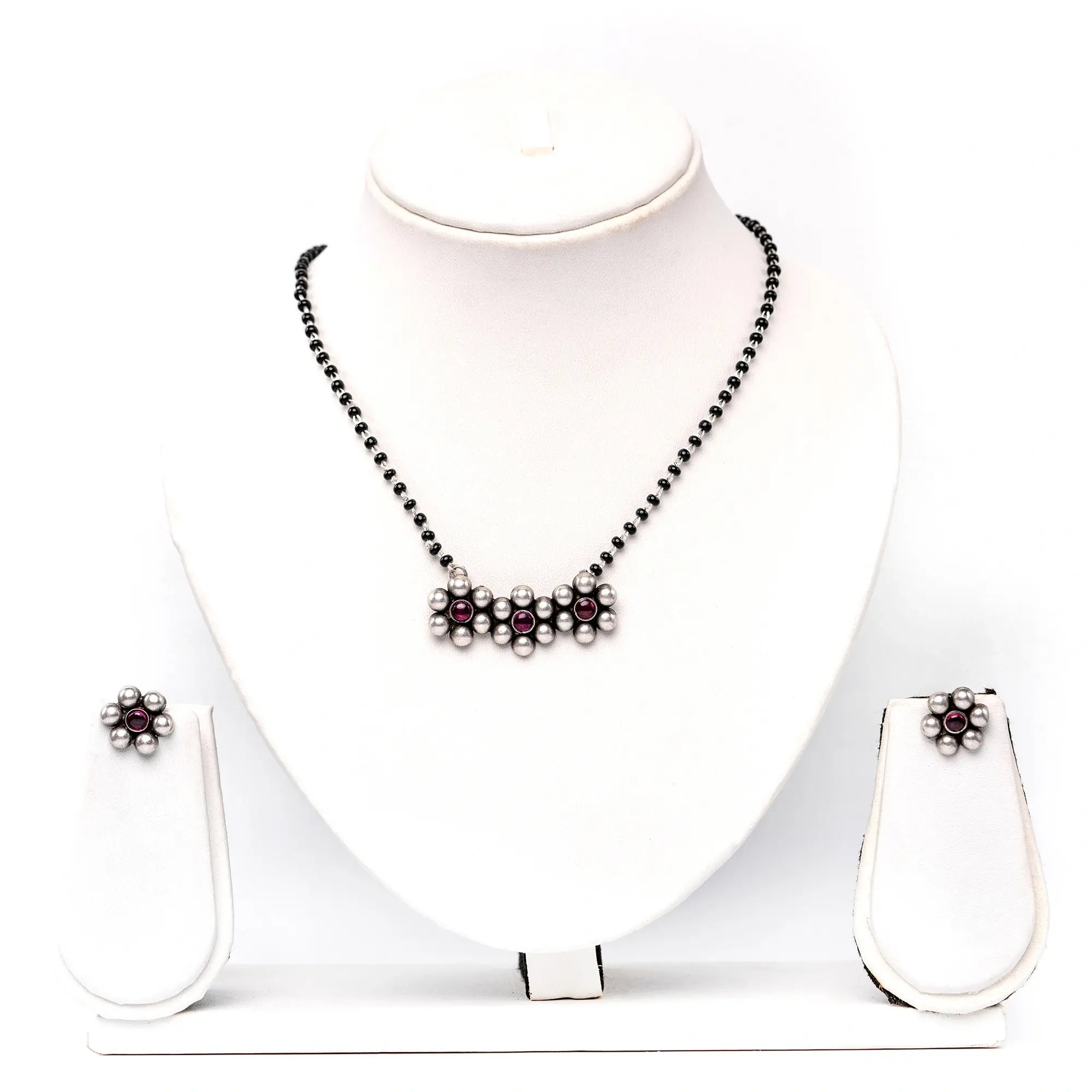 Mangalsutra Earring Set