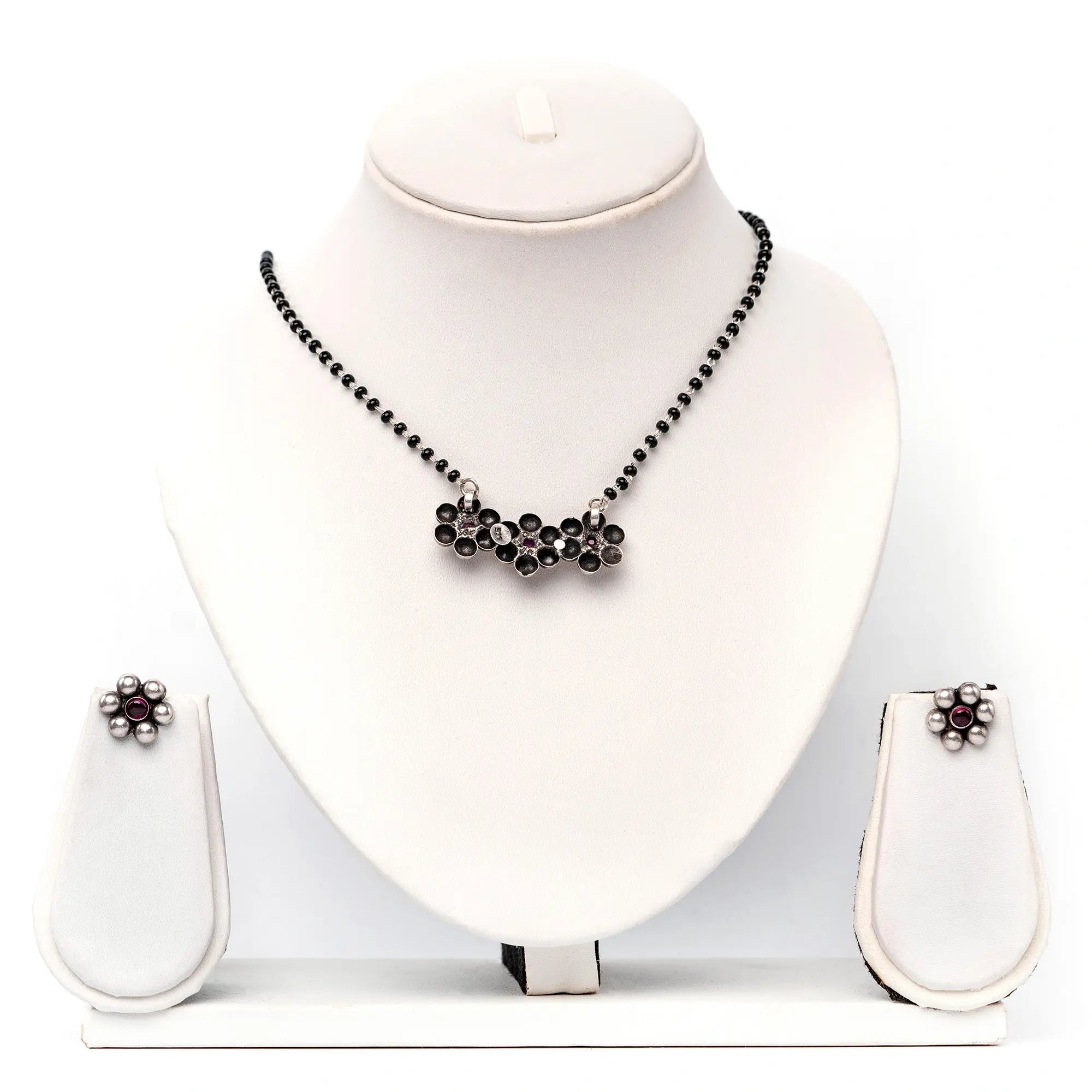Mangalsutra Earring Set