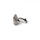 Adjustable Round Conclave Cocktail Ring