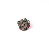 9 Graha Navaratna Adjustable Cocktail Ring