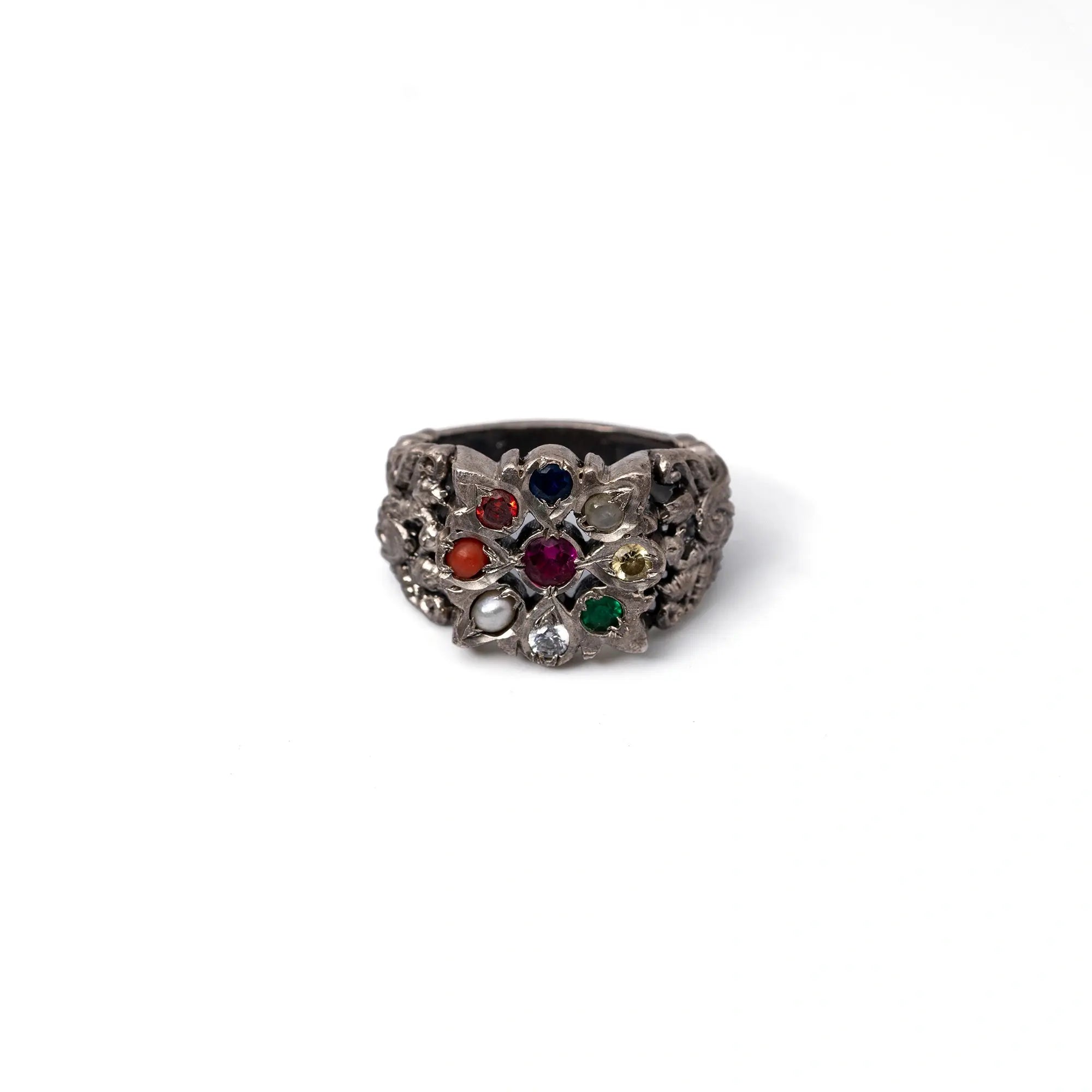 9 Graha (Navaratna) Vintage Ring