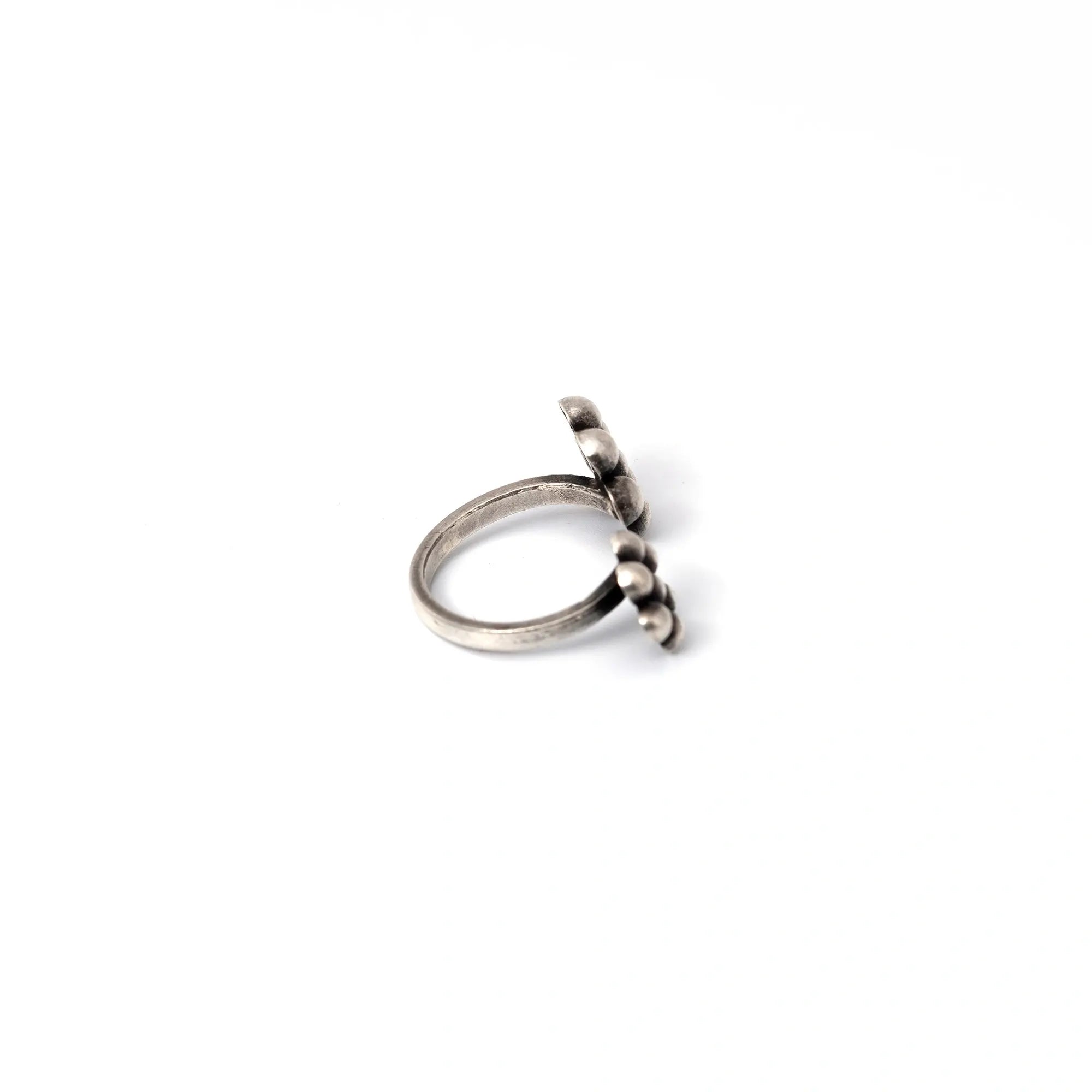 Adjustable Dual Flower Ring