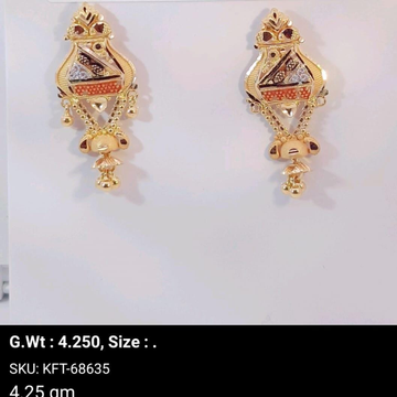 916 Gold Delite Earrings