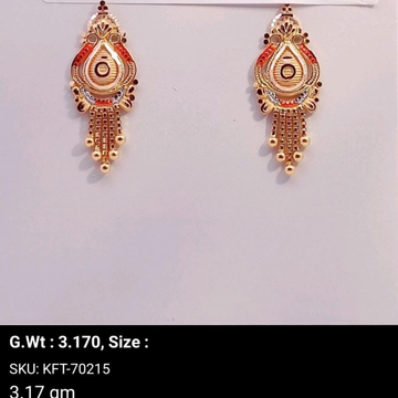 916 Gold Trending Earrings