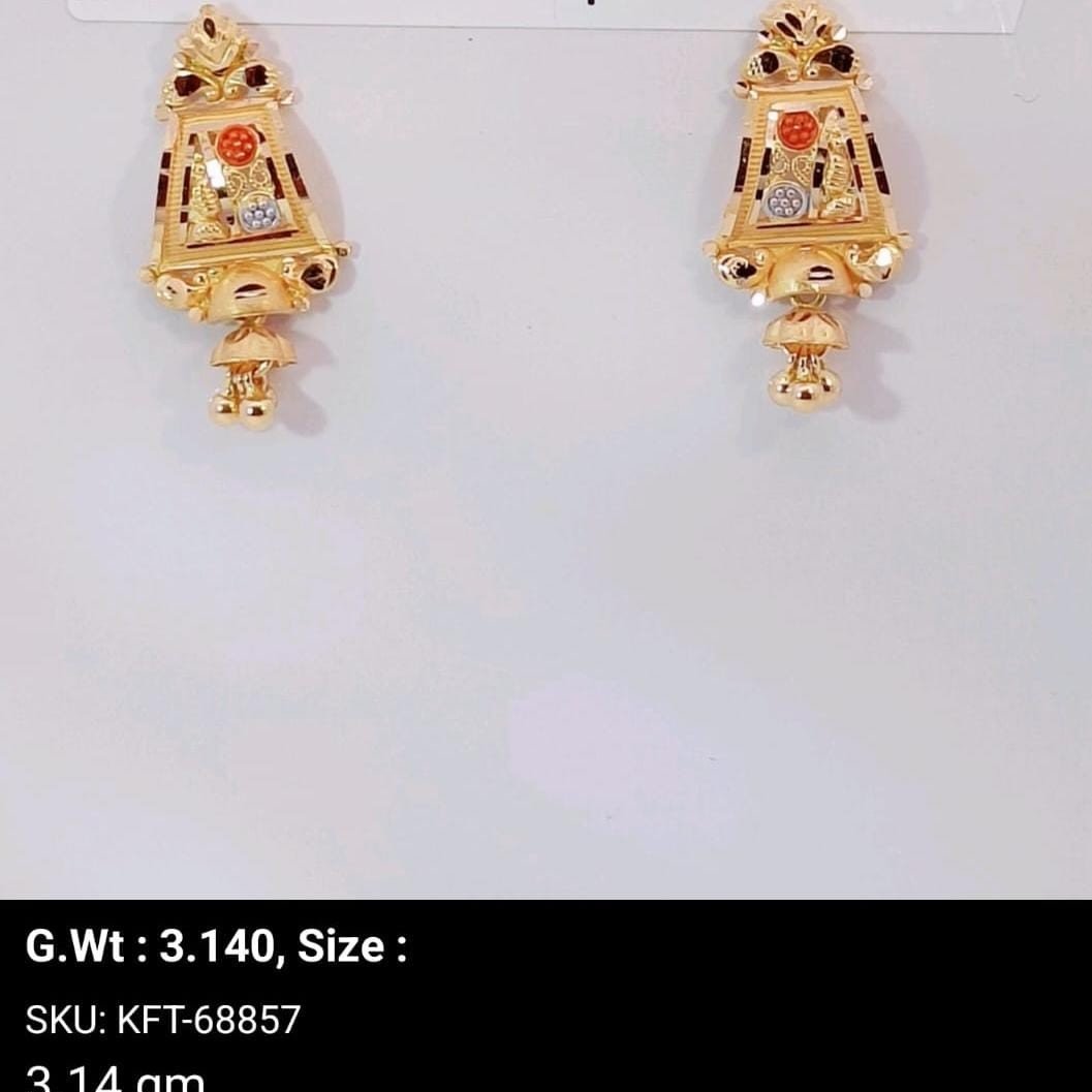 916 Gold Classic Earrings